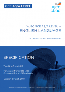 AS/A Level English Language Specification