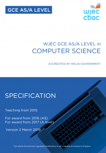 AS/A Level Computer Science Specification
